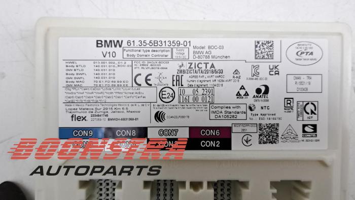 Module Bodycontrol van een BMW X3 (G01) xDrive 30e 2.0 TwinPower Turbo 16V 2024