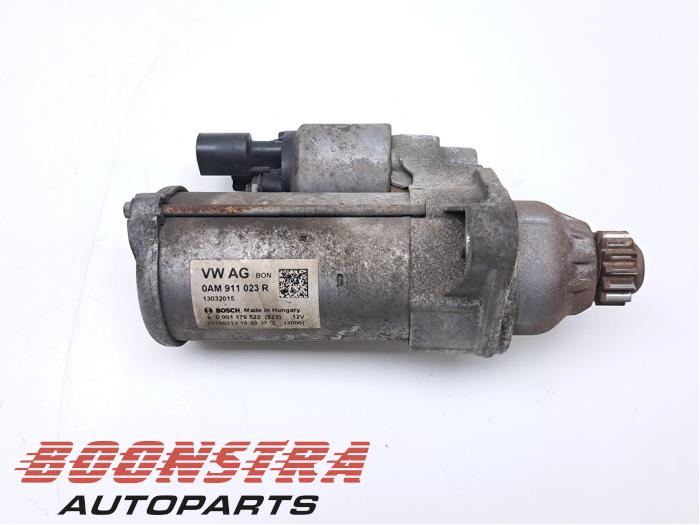 Gebruikte Startmotor Volkswagen Golf VII Variant (AUVV) 1.4 TGI 16V Prijs € 24,95 Margeregeling aangeboden door Boonstra Autoparts