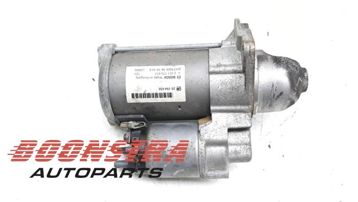 Gebruikte Startmotor Opel Corsa E 1.4 16V Prijs € 24,95 Margeregeling aangeboden door Boonstra Autoparts