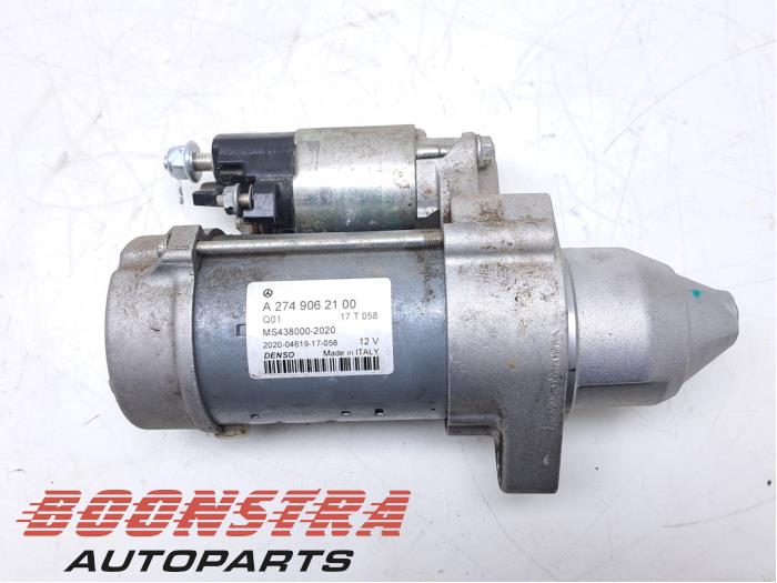 Gebruikte Startmotor Mercedes GLC Coupe (C253) 2.0 250 16V 4-Matic Prijs € 34,95 Margeregeling aangeboden door Boonstra Autoparts