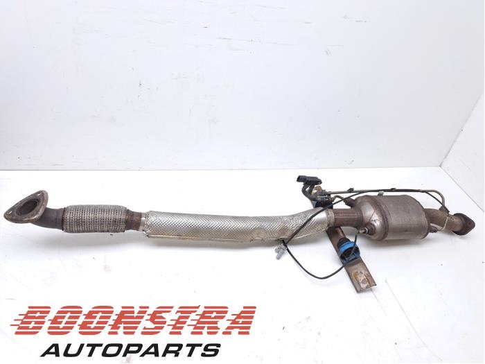Gebruikte Uitlaat Middendemper Opel Corsa E 1.0 SIDI Turbo 12V Prijs € 369,95 Margeregeling aangeboden door Boonstra Autoparts