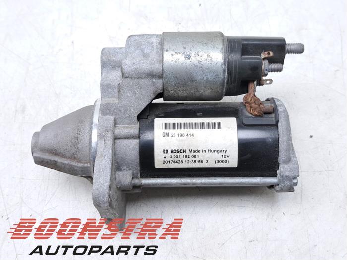 Gebruikte Startmotor Opel Mokka/Mokka X X 1.4 Turbo 16V 4x2 Prijs € 24,95 Margeregeling aangeboden door Boonstra Autoparts