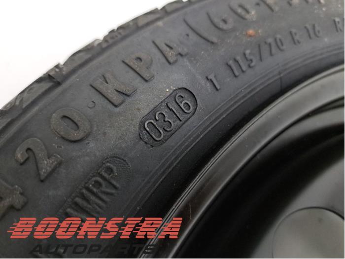 Thuiskomer van een Opel Astra K 1.0 Turbo 12V 2016