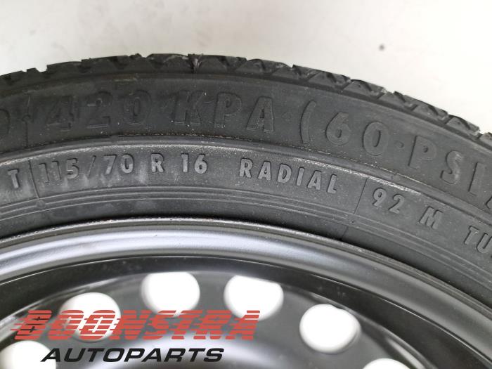 Thuiskomer van een Opel Astra K 1.0 Turbo 12V 2016