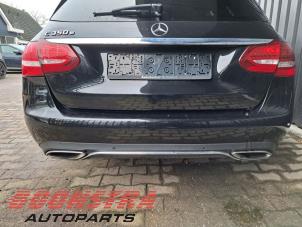 Gebruikte Bumper achter Mercedes C Estate (S205) C-350 e 2.0 16V Prijs € 449,00 Margeregeling aangeboden door Boonstra Autoparts