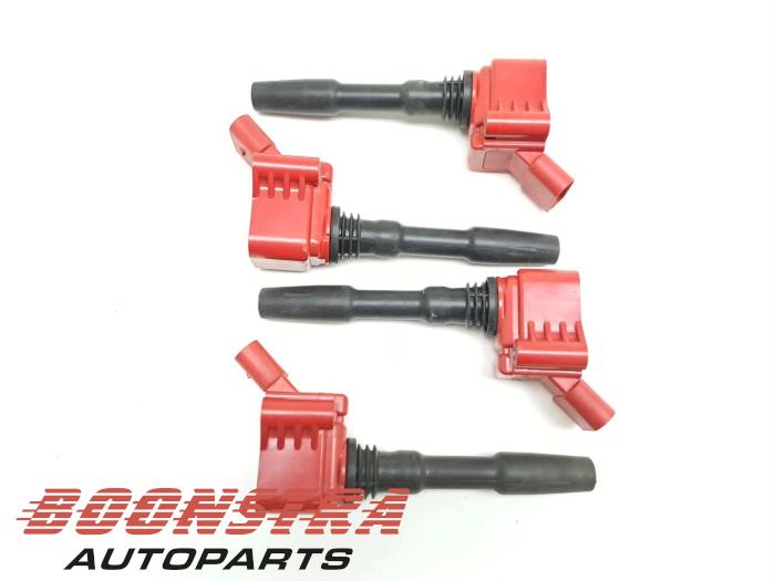 Bobine van een Audi S3 Sportback (8VA/8VF) 2.0 T FSI 16V 2014