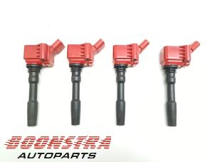 Gebruikte Bobine Audi S3 Sportback (8VA/8VF) 2.0 T FSI 16V Prijs € 129,00 Margeregeling aangeboden door Boonstra Autoparts