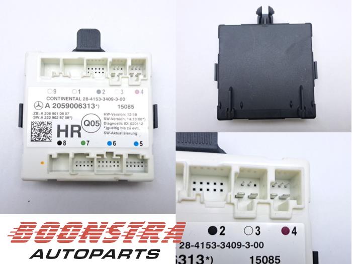Gebruikte Deur module Mercedes C (W205) C-400 3.0 V6 Turbo 4-Matic Prijs € 24,95 Margeregeling aangeboden door Boonstra Autoparts