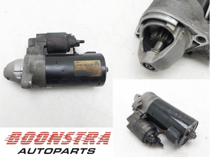 Gebruikte Startmotor Mercedes Sprinter 3,5t (906.13/906.23) 314 CDI 16V Prijs € 30,19 Inclusief btw aangeboden door Boonstra Autoparts