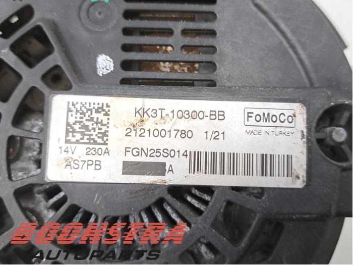 Dynamo van een Ford Transit 2.0 TDCi 16V Eco Blue 130 2021