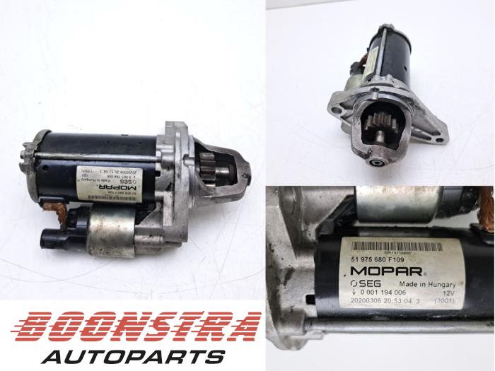 Gebruikte Startmotor Fiat 500 (312) 1.0 Hybrid Prijs € 33,95 Margeregeling aangeboden door Boonstra Autoparts