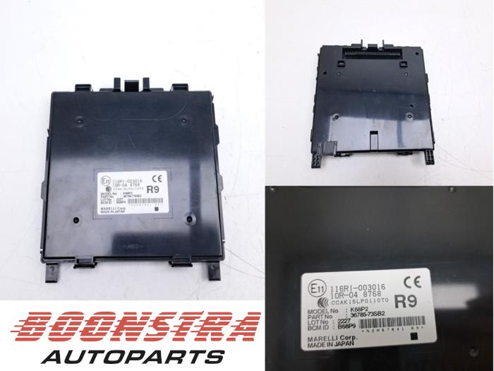 Gebruikte Bodycontrol Module Suzuki Ignis (MF) 1.2 Dual Jet 16V Smart Hybrid Prijs € 124,95 Margeregeling aangeboden door Boonstra Autoparts