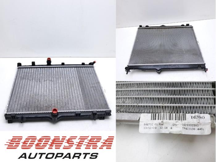 Gebruikte Radiateur Opel Corsa F (UB/UH/UP) 1.2 Turbo 12V 100 Prijs € 94,95 Margeregeling aangeboden door Boonstra Autoparts