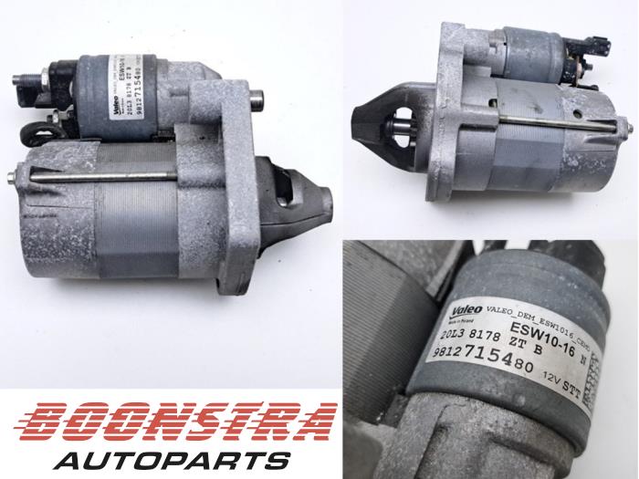 Gebruikte Startmotor Opel Corsa F (UB/UH/UP) 1.2 Turbo 12V 100 Prijs € 24,95 Margeregeling aangeboden door Boonstra Autoparts