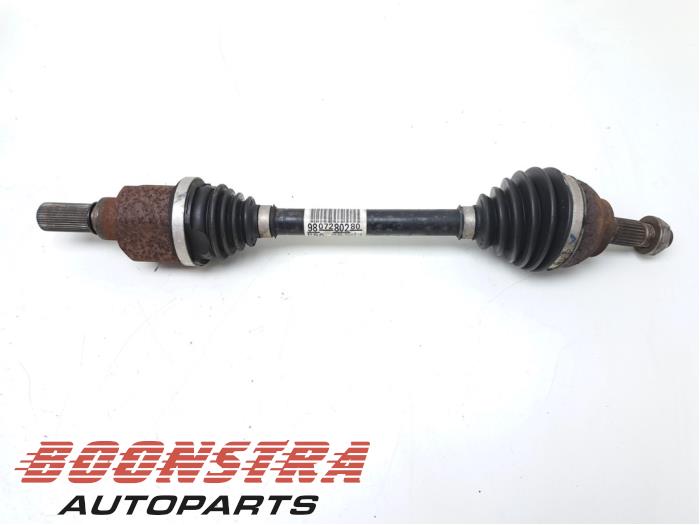Gebruikte Steekas links-voor Peugeot 2008 (CU) 1.2 12V e-THP PureTech 110 Prijs € 99,95 Margeregeling aangeboden door Boonstra Autoparts
