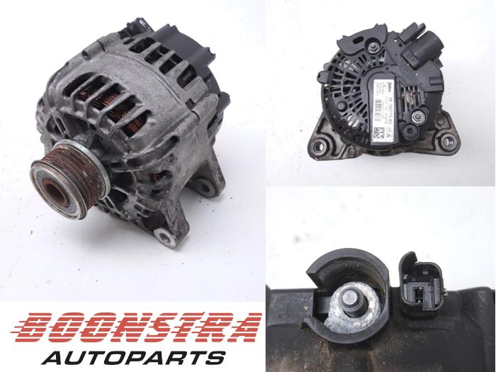 Gebruikte Dynamo Peugeot 2008 (CU) 1.2 12V e-THP PureTech 110 Prijs € 24,95 Margeregeling aangeboden door Boonstra Autoparts