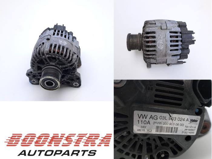 Gebruikte Dynamo Volkswagen Crafter 2.0 TDI 16V Prijs € 60,44 Inclusief btw aangeboden door Boonstra Autoparts