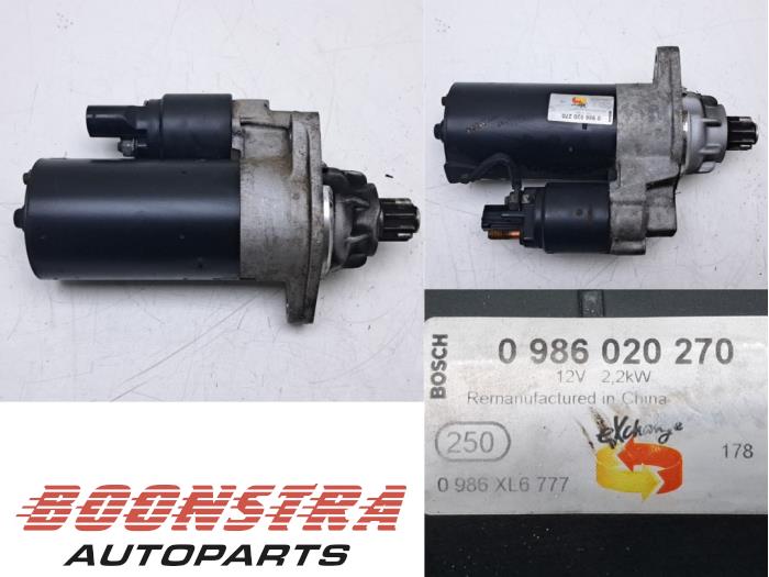 Gebruikte Startmotor Volkswagen Transporter T5 2.5 TDi PF Prijs € 42,29 Inclusief btw aangeboden door Boonstra Autoparts