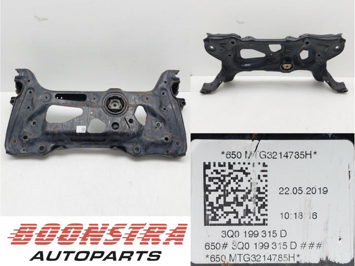 Gebruikte Subframe Volkswagen Golf VII Variant (AUVV) 1.5 TSI Evo BMT 16V Prijs € 49,95 Margeregeling aangeboden door Boonstra Autoparts