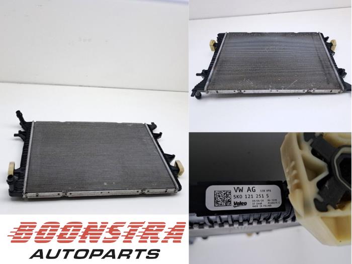 Gebruikte Radiateur Volkswagen Caddy IV 2.0 TDI 102 Prijs € 124,94 Inclusief btw aangeboden door Boonstra Autoparts
