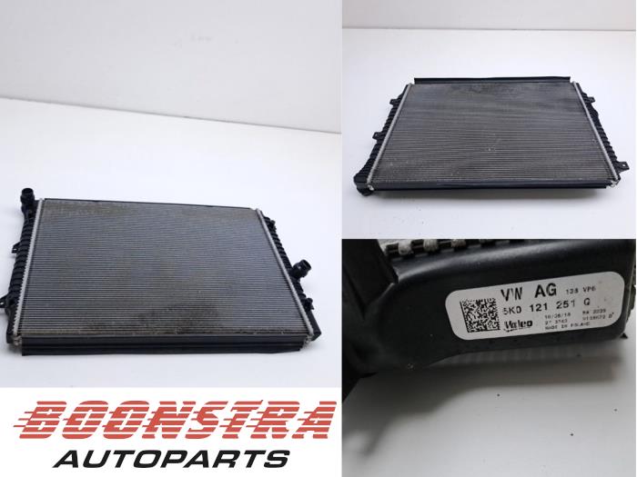 Gebruikte Radiateur Volkswagen Caddy IV 2.0 TDI 102 Prijs € 124,94 Inclusief btw aangeboden door Boonstra Autoparts