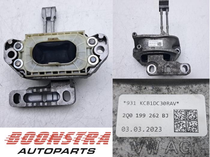 Gebruikte Motorsteun Volkswagen Polo VI (AW1) 1.0 TSI 12V Prijs € 24,95 Margeregeling aangeboden door Boonstra Autoparts