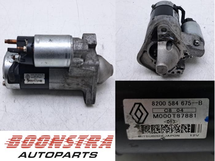 Gebruikte Startmotor Renault Kangoo Express (FC) 1.5 dCi 85 Prijs € 30,19 Inclusief btw aangeboden door Boonstra Autoparts