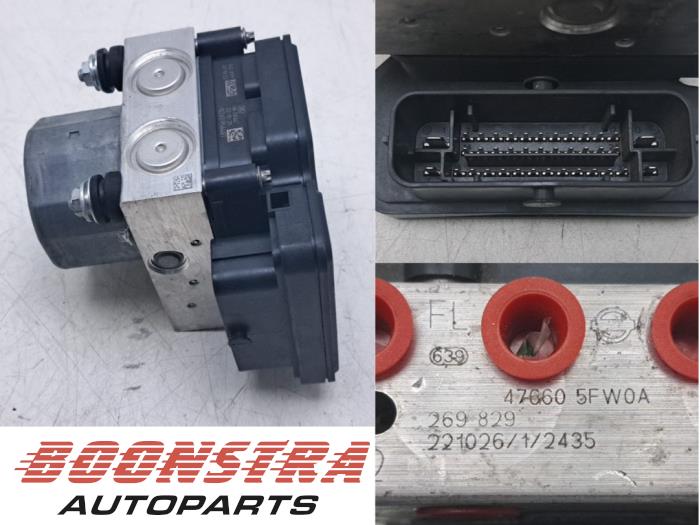 Gebruikte ABS Pomp Nissan Micra (K14) 1.0 IG-T 92 Prijs € 162,95 Margeregeling aangeboden door Boonstra Autoparts