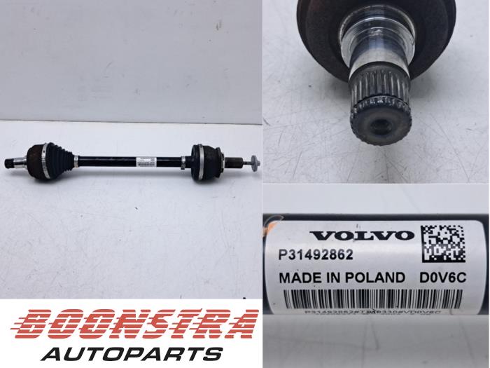 Gebruikte Aandrijfas links-achter Volvo V60 II (ZW) 2.0 T6 16V Twin Engine Prijs € 224,95 Margeregeling aangeboden door Boonstra Autoparts