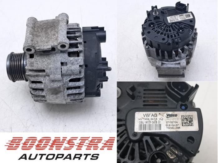 Gebruikte Dynamo Volkswagen Passat (3G2) 2.0 TSI 16V Prijs € 49,95 Margeregeling aangeboden door Boonstra Autoparts