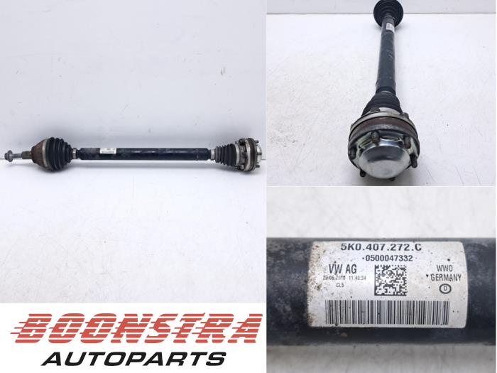 Gebruikte Aandrijfas rechts-voor Volkswagen Passat (3G2) 2.0 TSI 16V Prijs € 24,95 Margeregeling aangeboden door Boonstra Autoparts
