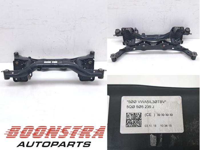 Gebruikte Subframe Volkswagen Golf VII (AUA) 2.0 R 4Motion 16V Prijs € 59,95 Margeregeling aangeboden door Boonstra Autoparts