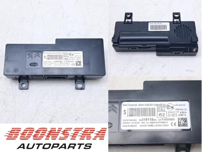 Gebruikte Telefoon Module Toyota ProAce City 1.2 VVT-i 130 Prijs € 29,95 Margeregeling aangeboden door Boonstra Autoparts