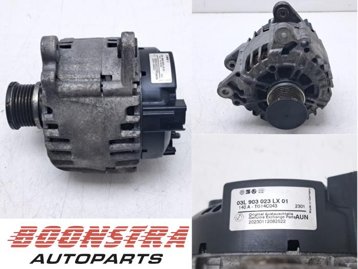 Gebruikte Dynamo Volkswagen Transporter T6 2.0 TDI DRF Prijs € 60,44 Inclusief btw aangeboden door Boonstra Autoparts