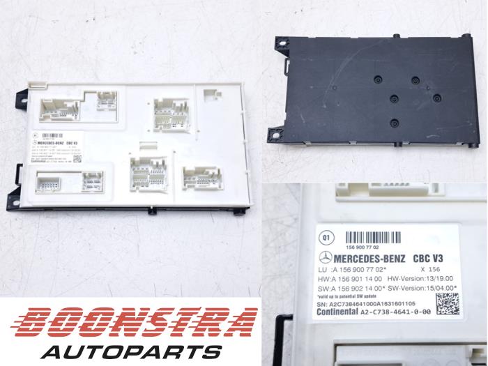 Gebruikte Module Bodycontrol Mercedes CLA (117.3) 1.5 CLA-180 CDI, 180 d 16V Prijs € 34,95 Margeregeling aangeboden door Boonstra Autoparts