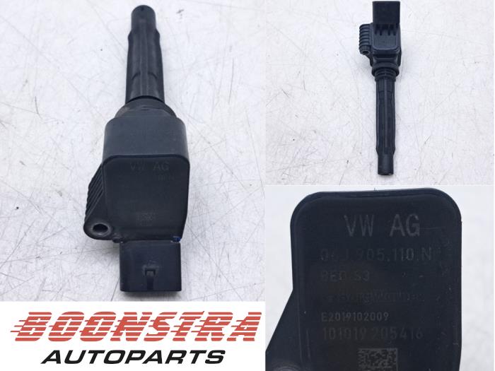Gebruikte Bobine Volkswagen Golf VII (AUA) 2.0 R 4Motion 16V Prijs € 24,95 Margeregeling aangeboden door Boonstra Autoparts