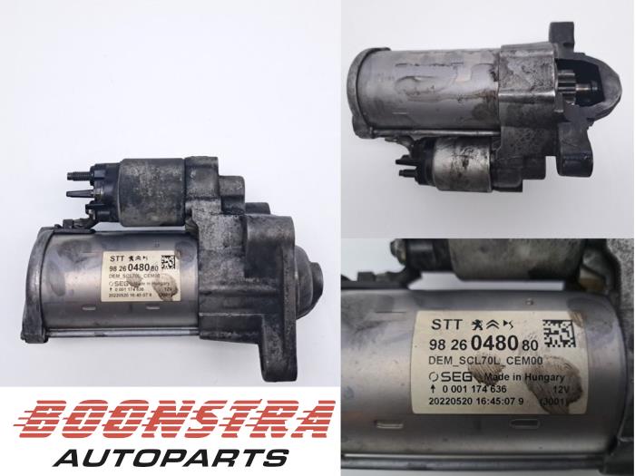 Gebruikte Startmotor Opel Movano 2.2 D 120 Prijs € 30,19 Inclusief btw aangeboden door Boonstra Autoparts