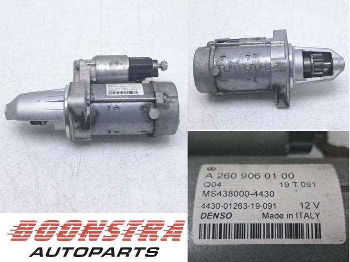 Gebruikte Startmotor Mercedes CLA (118.3) 2.0 CLA-250 Turbo 16V Prijs € 24,95 Margeregeling aangeboden door Boonstra Autoparts