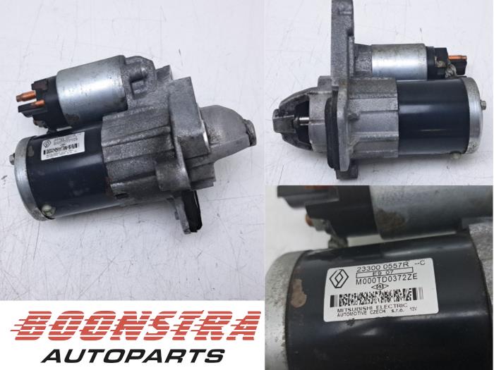 Gebruikte Startmotor Renault Clio IV (5R) 0.9 Energy TCE 90 12V Prijs € 24,95 Margeregeling aangeboden door Boonstra Autoparts