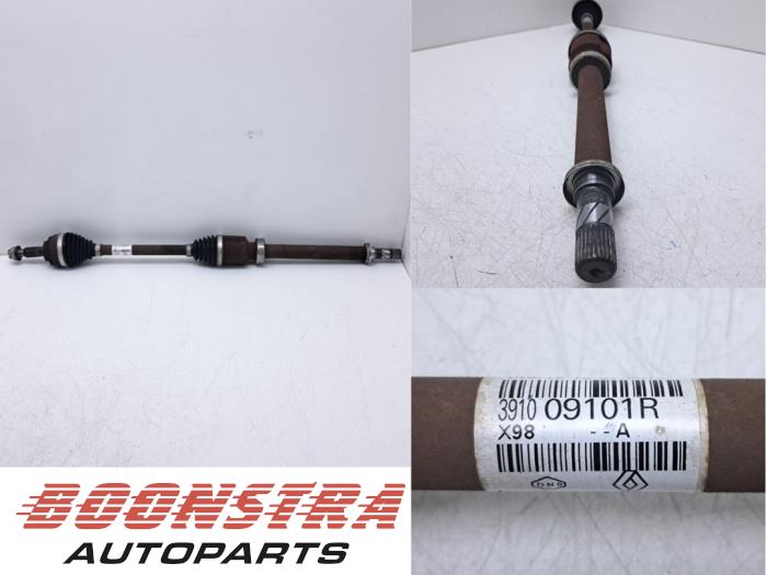 Gebruikte Aandrijfas rechts-voor Renault Clio IV (5R) 0.9 Energy TCE 90 12V Prijs € 24,95 Margeregeling aangeboden door Boonstra Autoparts