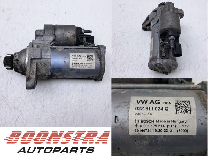 Gebruikte Startmotor Seat Leon SC (5FC) 1.4 TSI ACT 16V Prijs € 24,95 Margeregeling aangeboden door Boonstra Autoparts