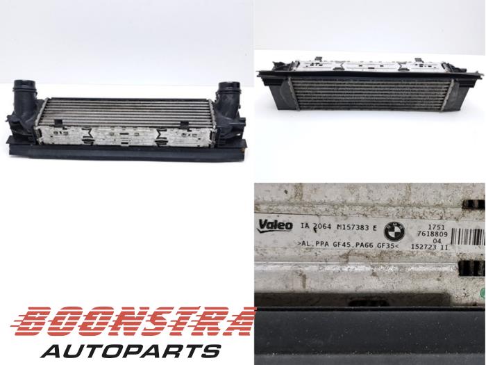 Gebruikte Intercooler BMW 1 serie (F20) 118i 1.5 TwinPower 12V Prijs € 94,95 Margeregeling aangeboden door Boonstra Autoparts