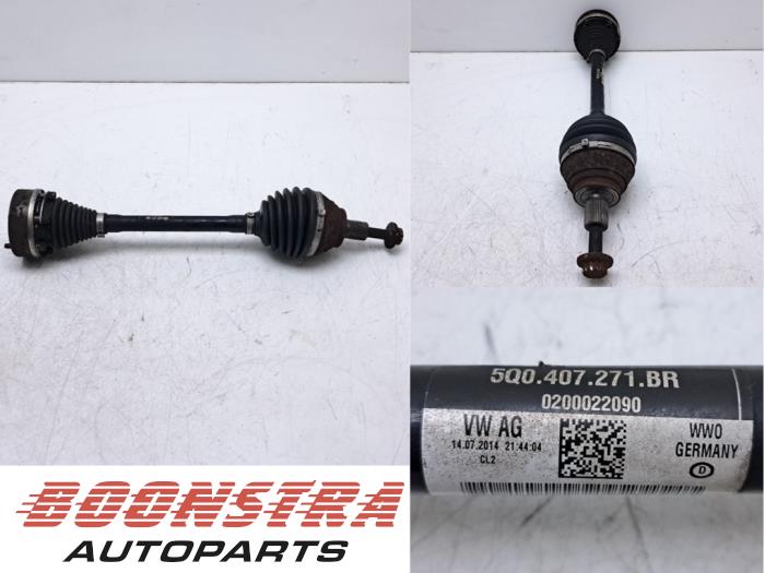Gebruikte Aandrijfas links-voor Seat Leon SC (5FC) 1.4 TSI ACT 16V Prijs € 24,95 Margeregeling aangeboden door Boonstra Autoparts