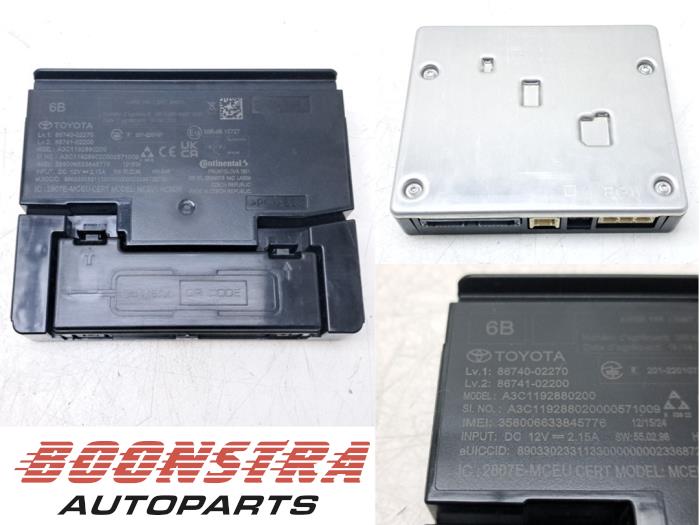 Gebruikte Module Telefoon Toyota Yaris Cross (PB1/PJ1) 1.5 12V Hybrid 115 Prijs € 149,95 Margeregeling aangeboden door Boonstra Autoparts