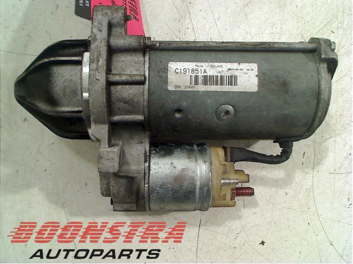 Boonstra Autoparts - Used Starter for partsMercedes Sprinter