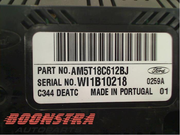 Kachel Bedieningspaneel van een Ford C-Max (DXA) 1.6 TDCi 16V 2012