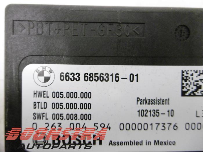 BMW 3 Series F30/F31 (2011-2020) PDC Parking Distance Control Unit 66336856316 19540796