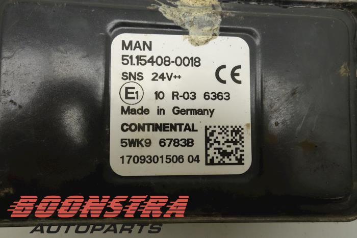 Nox sensor van een MAN TGX 2013