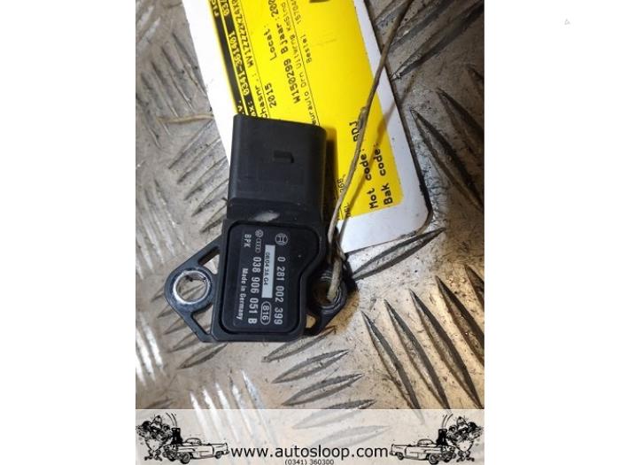Gebruikte Map Sensor (inlaatspruitstuk) Volkswagen Caddy III (2KA,2KH,2CA,2CH) 2.0 SDI Prijs € 21,00 Margeregeling aangeboden door Autosloperij Pieper BV