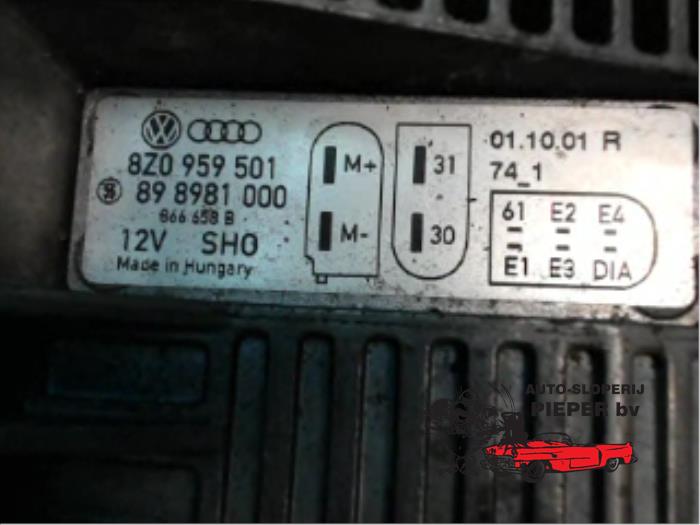 Computer Koeling van een Audi A2 (8Z0) 1.2 TDI 2002